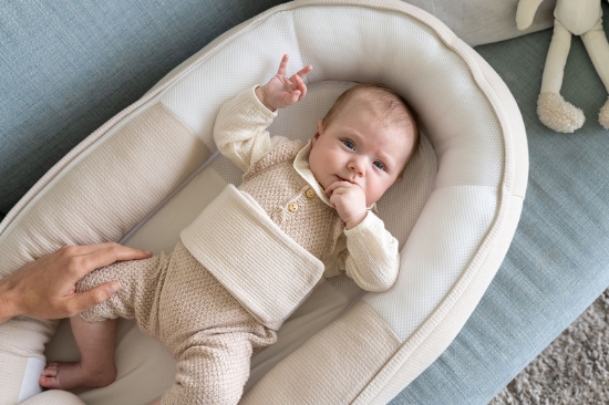Slika Gnijezdo za bebe Tetra Jersey Sand - Doomoo