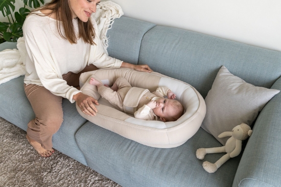Slika Gnijezdo za bebe Tetra Jersey Sand - Doomoo