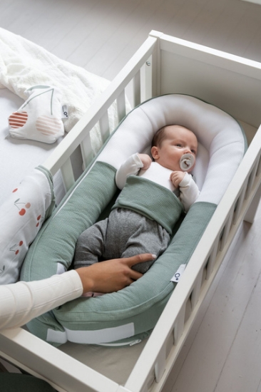 Slika Gnijezdo za bebe Tetra Jersey Green - Doomoo
