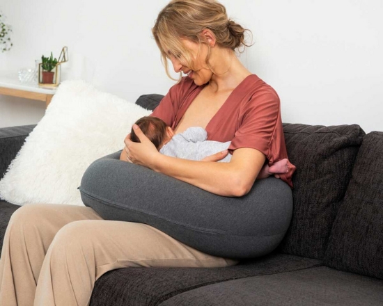 Slika Jastuk za trudnice i dojenje Chine Anthracite - Doomoo 