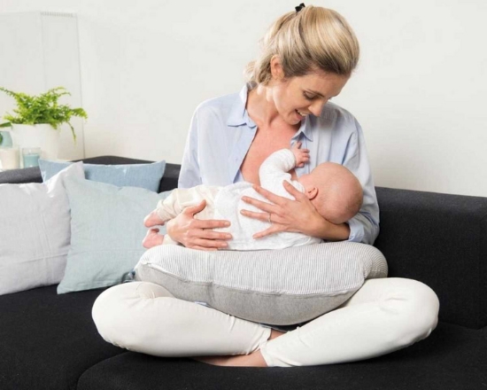 Slika Jastuk za dojenje, Classic Grey - Doomoo 