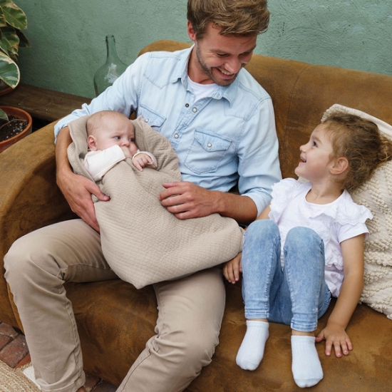 Slika Dekica Tetra Jersey Sand - Doomoo 