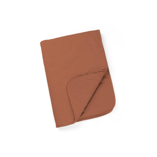 Slika Dekica Tetra Jersey Terracotta - Doomoo 