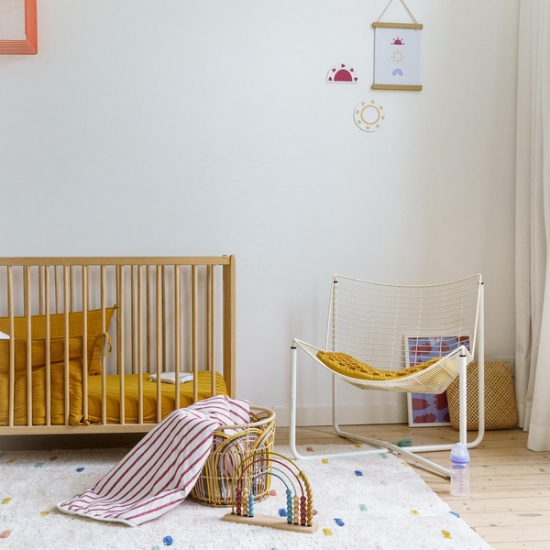 Slika Dekica Ruby Stripes - Doomoo 