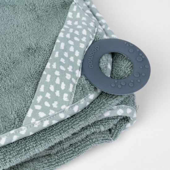 Slika Ručnik sa grickalicom, Zeleni - Doomoo 