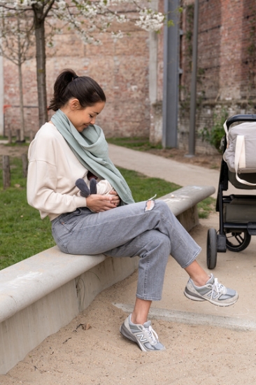 Slika Tetra dekica za dojenje, Zelena - Doomoo 