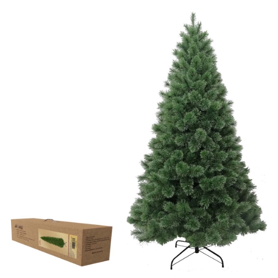 Slika Umjetna božićna jelka, 150 cm, zelena, stalak