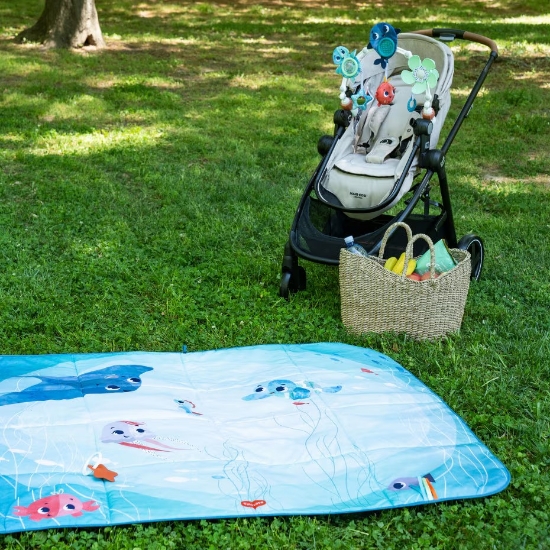 Slika Podloga Outdoor Picnic Mat XL - Ocean Tiny Love 