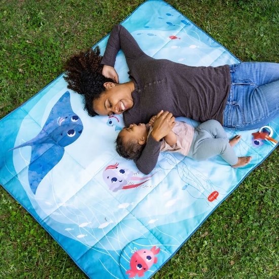 Slika Podloga Outdoor Picnic Mat XL - Ocean Tiny Love 
