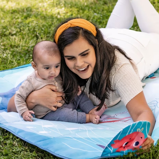 Slika Podloga Outdoor Picnic Mat XL - Ocean Tiny Love 