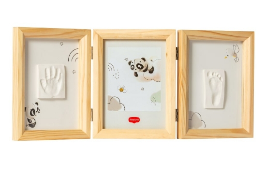 Slika Okvir s otiskom Double Frame - Wooden Tiny Love