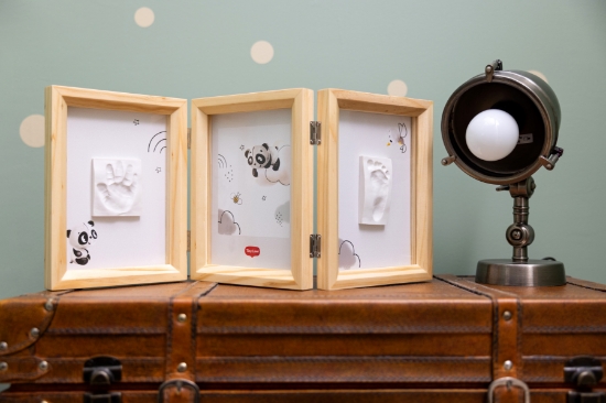 Slika Okvir s otiskom Double Frame - Wooden Tiny Love