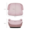 Slika Booster autosjedalica I-BOOST 2 i-Size (125-150 cm), roza Kinderkraft 