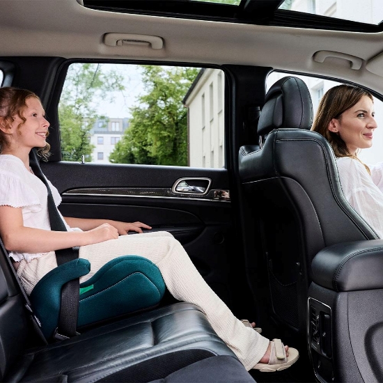 Slika Kinderkraft booster autosjedalica I-BOOST i-Size (135-150 cm), zelena