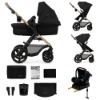 Slika Kolica Moov 2 4u1 MINK PRO, Pure Black Kinderkraft 