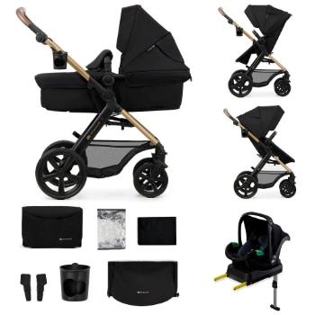 Prikažite detalje za Kolica Moov 2 4u1 MINK PRO, Pure Black Kinderkraft  Slika Kolica Moov 2 4u1 MINK PRO, Pure Black Kinderkraft