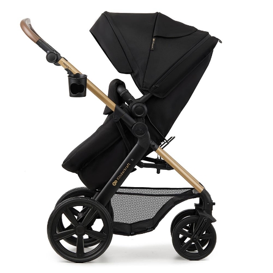 Slika Kolica Moov 2 4u1 MINK PRO, Pure Black Kinderkraft 