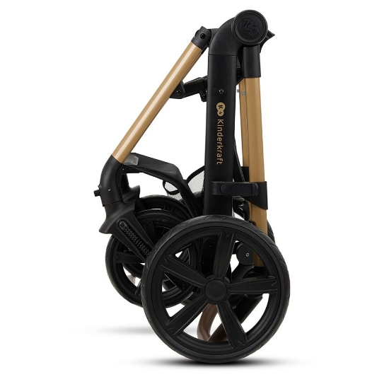 Slika Kolica Moov 2 4u1 MINK PRO, Pure Black Kinderkraft 