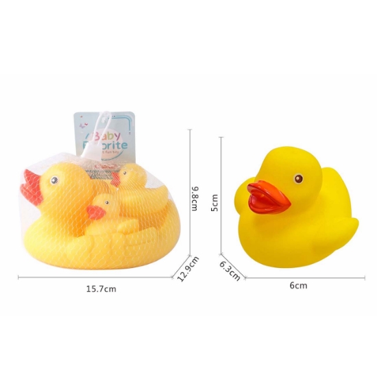 Slika PVC vinilna patka s BB zviždaljkom,4/1 set