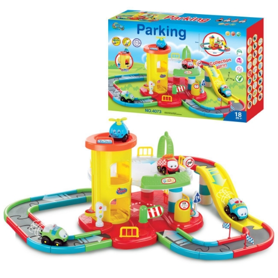 Slika Parkiralište, set za igru s autićima