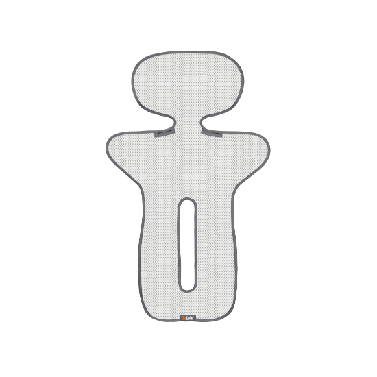 Slika Zračna podloga za autosjedalicu, tamno siva BeSafe 