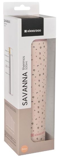 Slika  Termosica Savanna 500 ml - Pink Kikka Boo