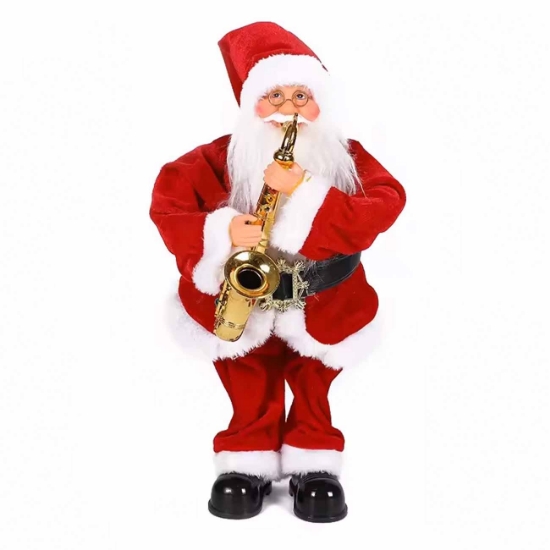 Slika Muzički Djed Božićnjak, 30 cm