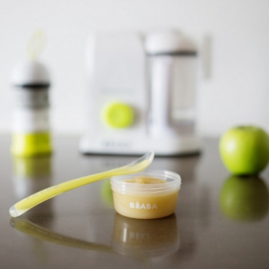 Slika Ergonomic 1st žlica set od 4 kom Natural - Beaba