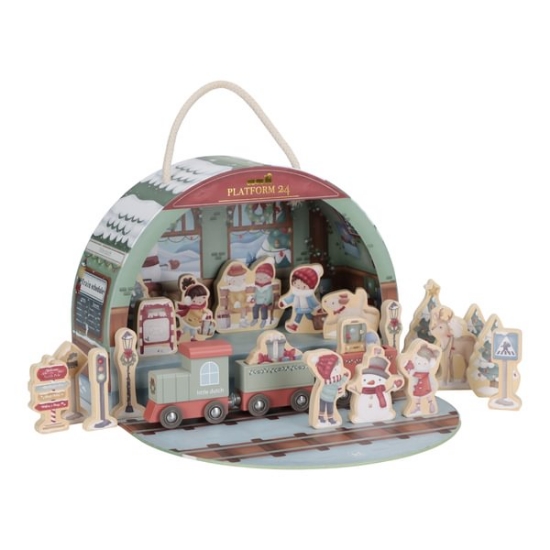 Slika Adventski kalendar Vlak - Little Dutch