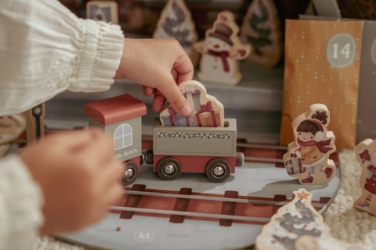 Slika Adventski kalendar Vlak - Little Dutch