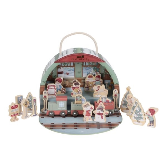 Slika Adventski kalendar Vlak - Little Dutch