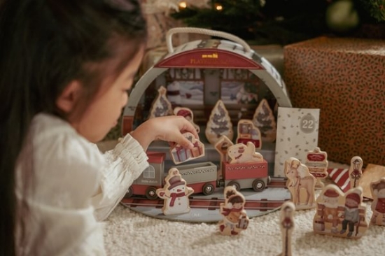 Slika Adventski kalendar Vlak - Little Dutch