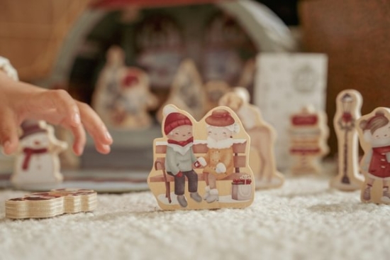 Slika Adventski kalendar Vlak - Little Dutch