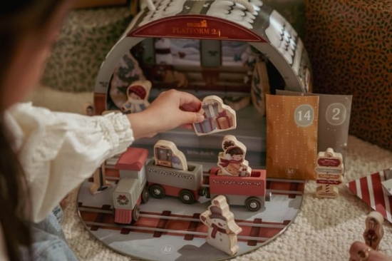 Slika Adventski kalendar Vlak - Little Dutch
