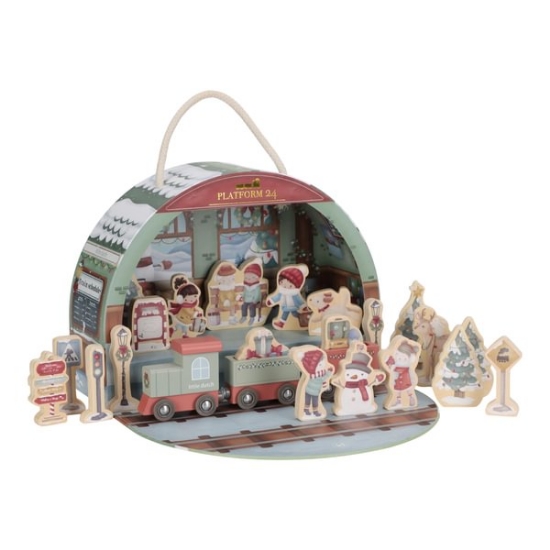 Slika Adventski kalendar Vlak - Little Dutch