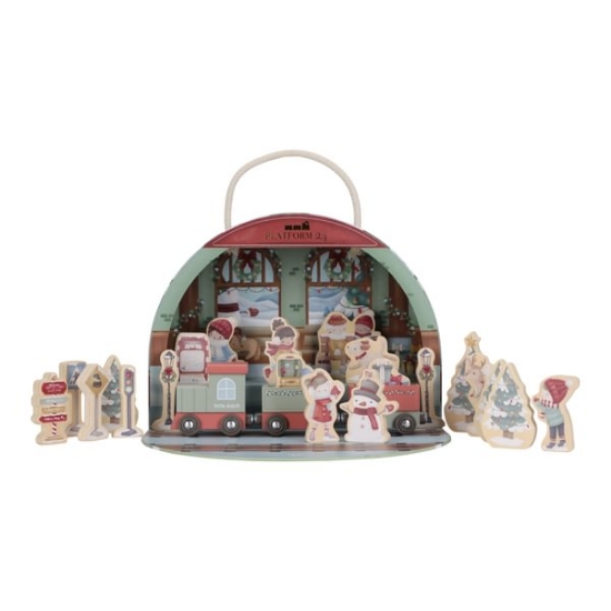Slika Adventski kalendar Vlak - Little Dutch