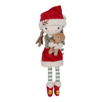 Slika Lutka Rosa Christmas Doll M (35 cm) - Little Dutch