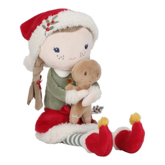 Slika Lutka Rosa Christmas Doll M (35 cm) - Little Dutch