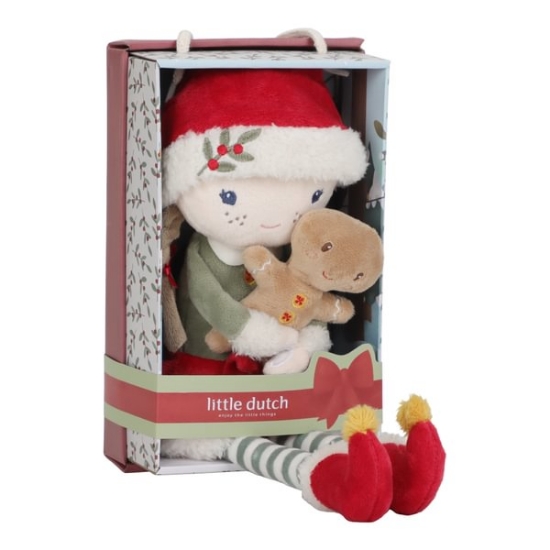 Slika Lutka Rosa Christmas Doll M (35 cm) - Little Dutch