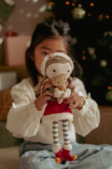 Slika Lutka Rosa Christmas Doll M (35 cm) - Little Dutch