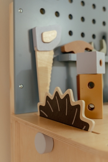 Slika Dječji radni stol s alatima Blue - Little Dutch