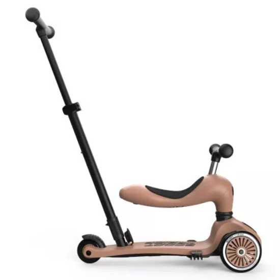 Slika Dječja guralica i romobil Highwaykick 1 Push and Go Mocha – Scoot&Ride
