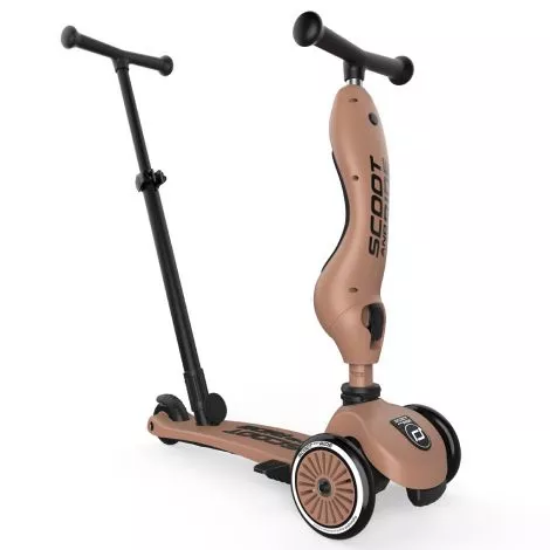 Slika Dječja guralica i romobil Highwaykick 1 Push and Go Mocha – Scoot&Ride