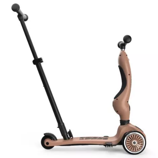 Slika Dječja guralica i romobil Highwaykick 1 Push and Go Mocha – Scoot&Ride