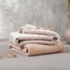 Slika Pletena dekica od merino vune 75x100 cm, tamno bež BabyOno 