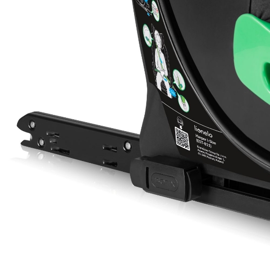 Slika Autosjedalica Harper i-Size 9-36 kg (76-150 cm) 360, Black Carbon Siva Lionelo 