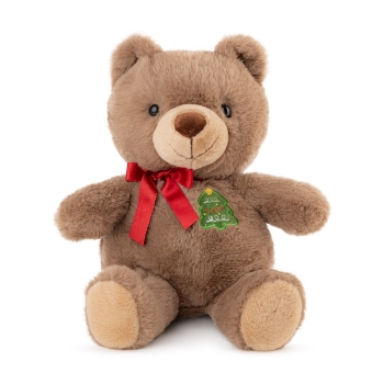 Slika Plišana igračka Christmas Bear 30 cm - Brown Amek 