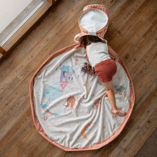 Slika 2u1 podloga za igru s košarom zapohranu - Čarobni svijet Play&Go