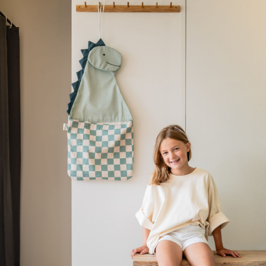 Slika  2u1 zidni organizator i torba -Dino Play&Go