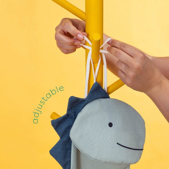 Slika  2u1 zidni organizator i torba -Dino Play&Go